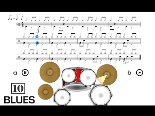 Drums Sheet Reading android App screenshot 3